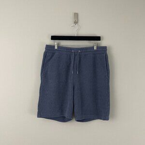 Faherty Whitewater Pull On Sweat Shorts in Navy Blue Men's Size XXL